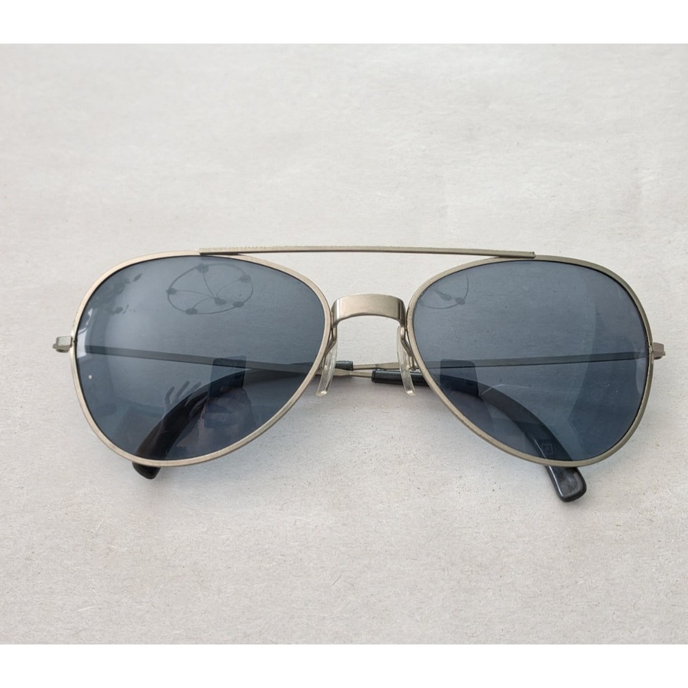 Vintage Cool-Ray 275 Silver Pilot Metal Aviator Sunglasses